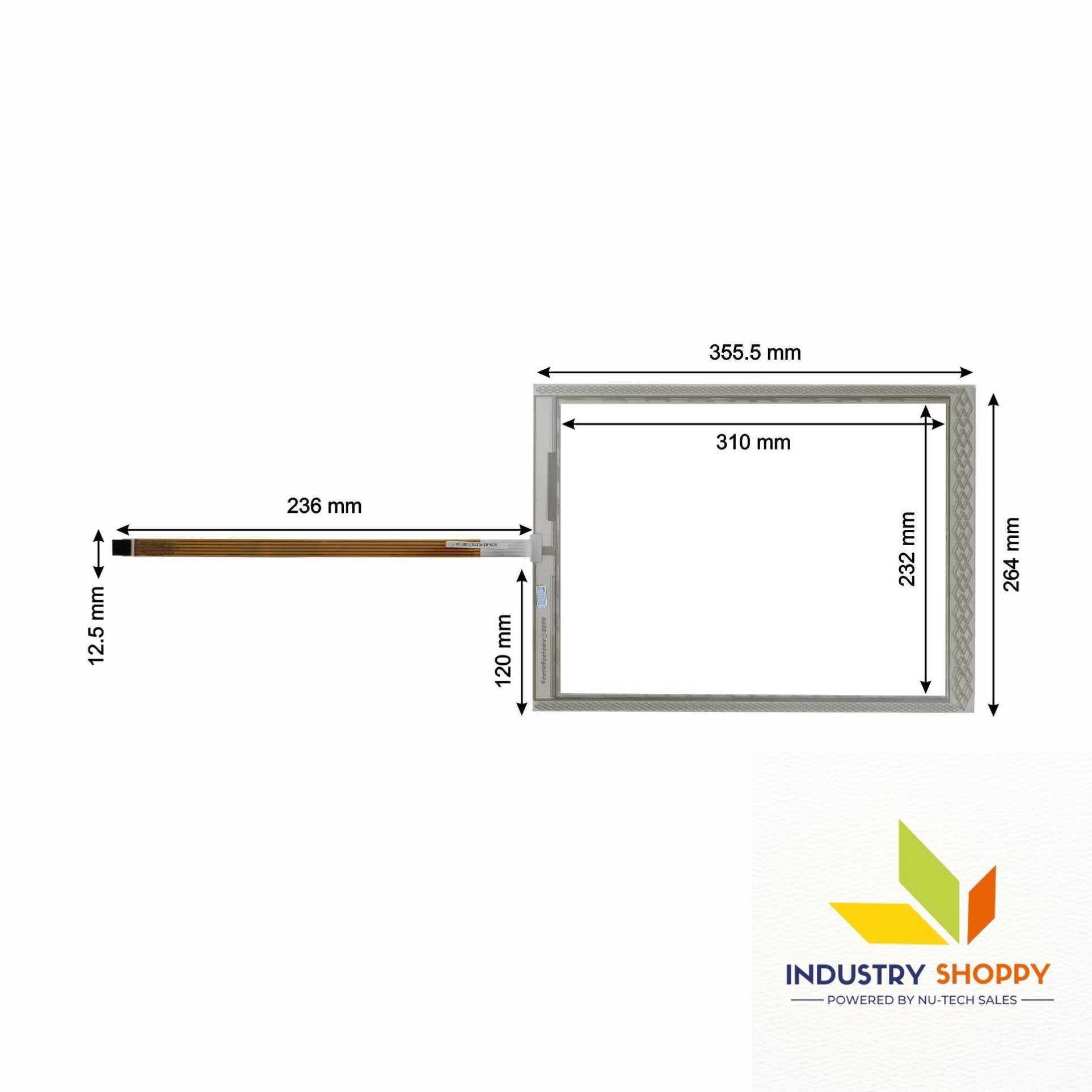 New SCN-AT-FLT15.1-001-0H1 Touch Screen