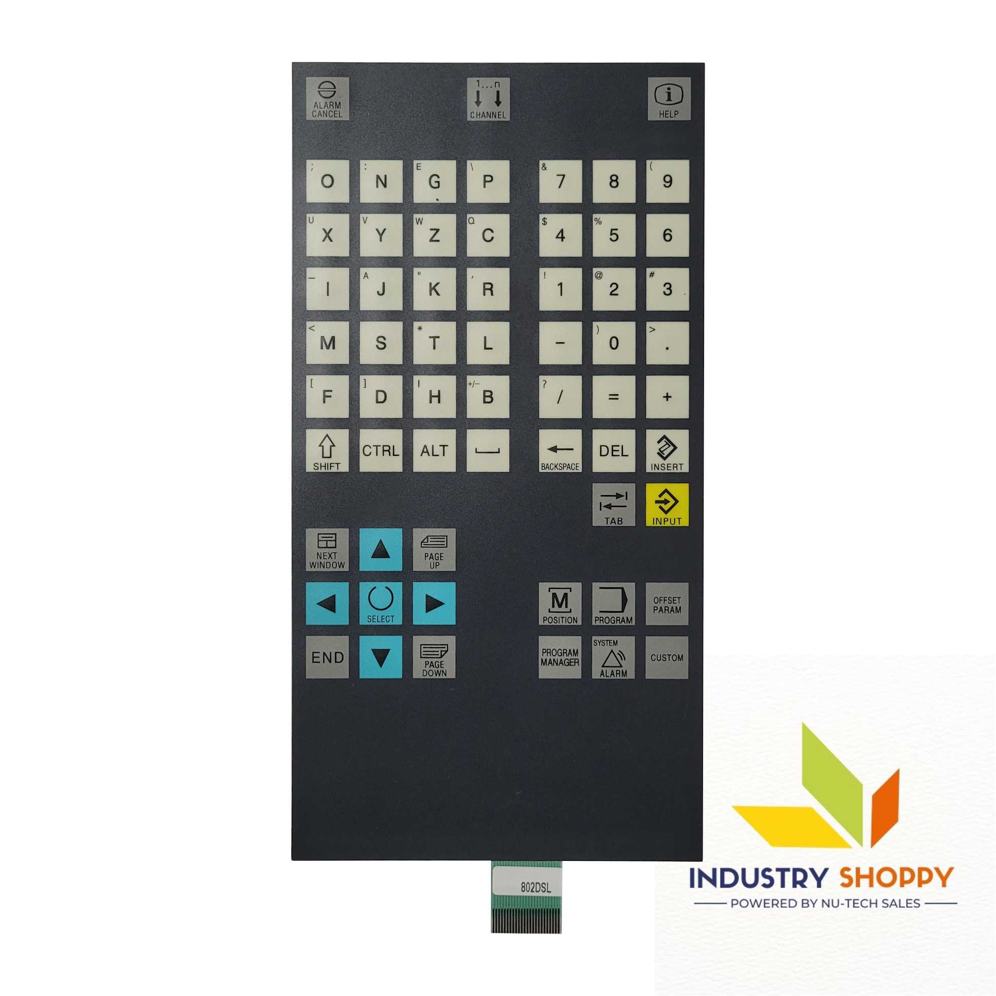 New Keypad for SIEMENS 802D Membrane Keypad Vertical Type