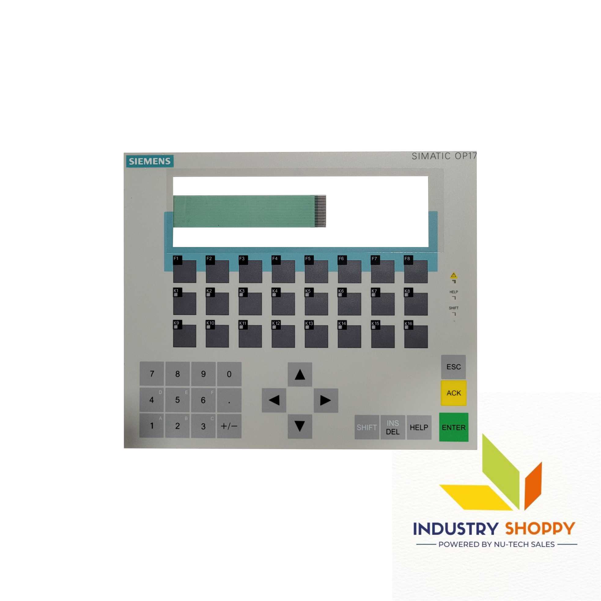 New Keypad for Siemens OP17 HMI Operator Panel