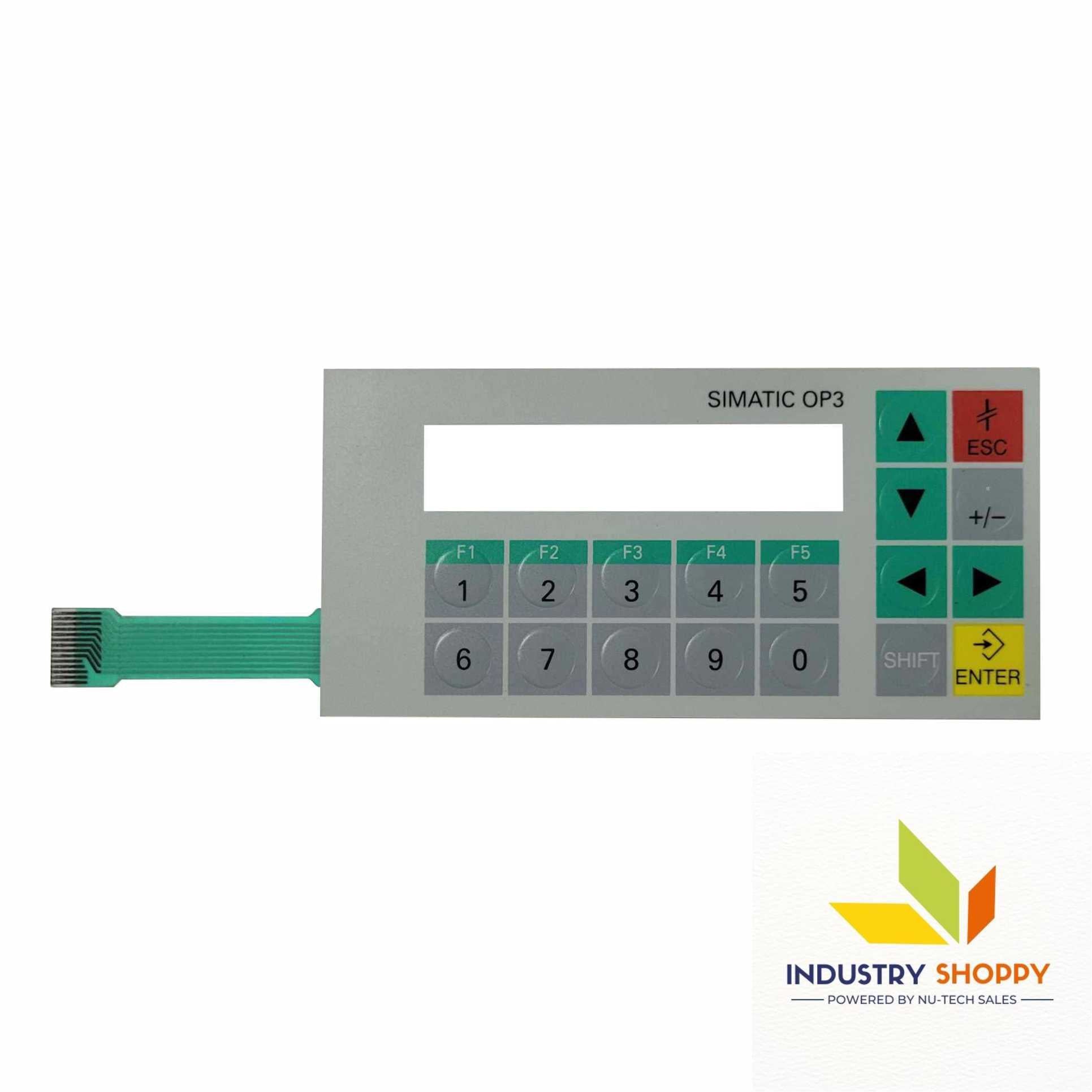 Keypad for Siemens Simatic OP3 HMI Controller