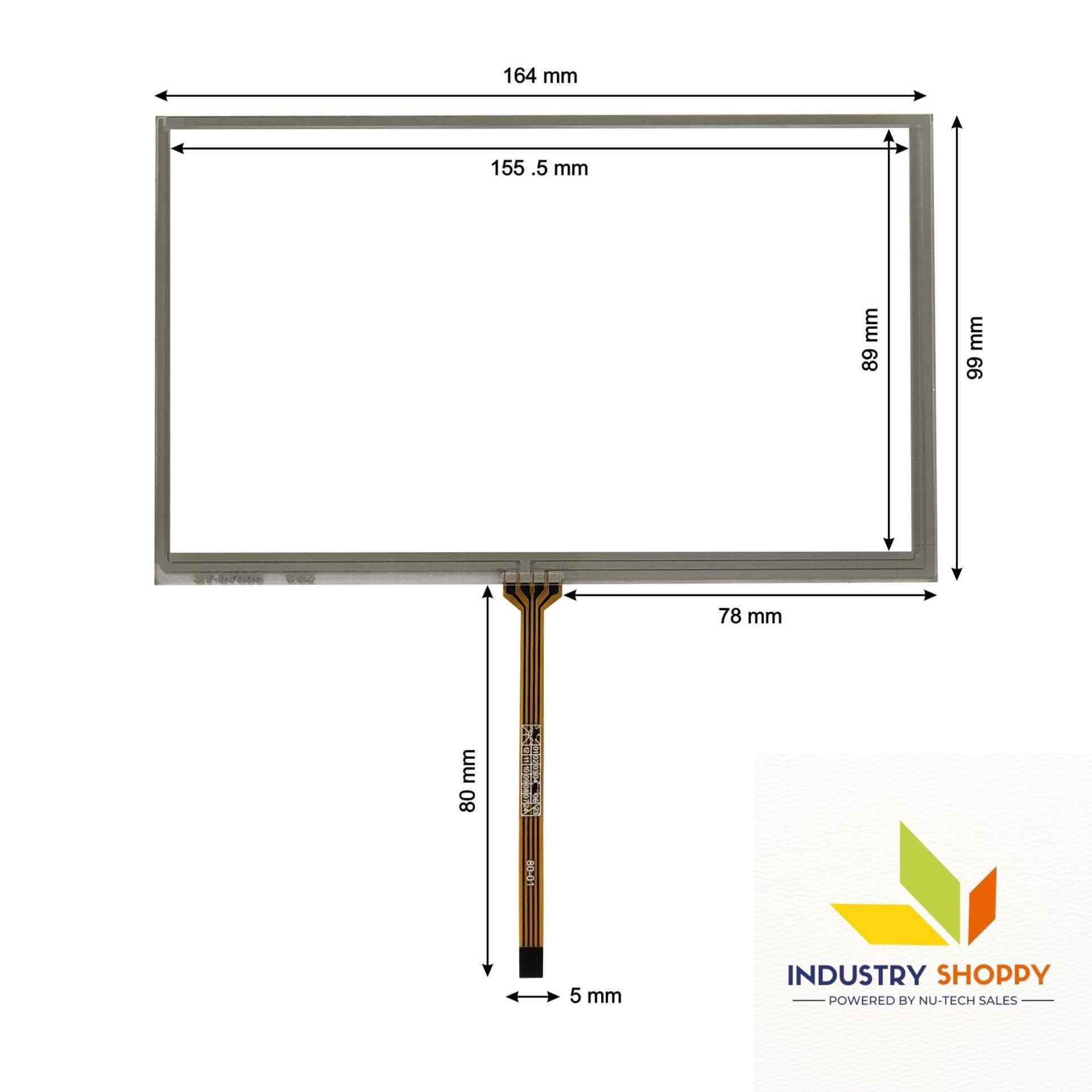 New Touch Screen for Siemens Smart 700ie Type-A HMI Operator Panel