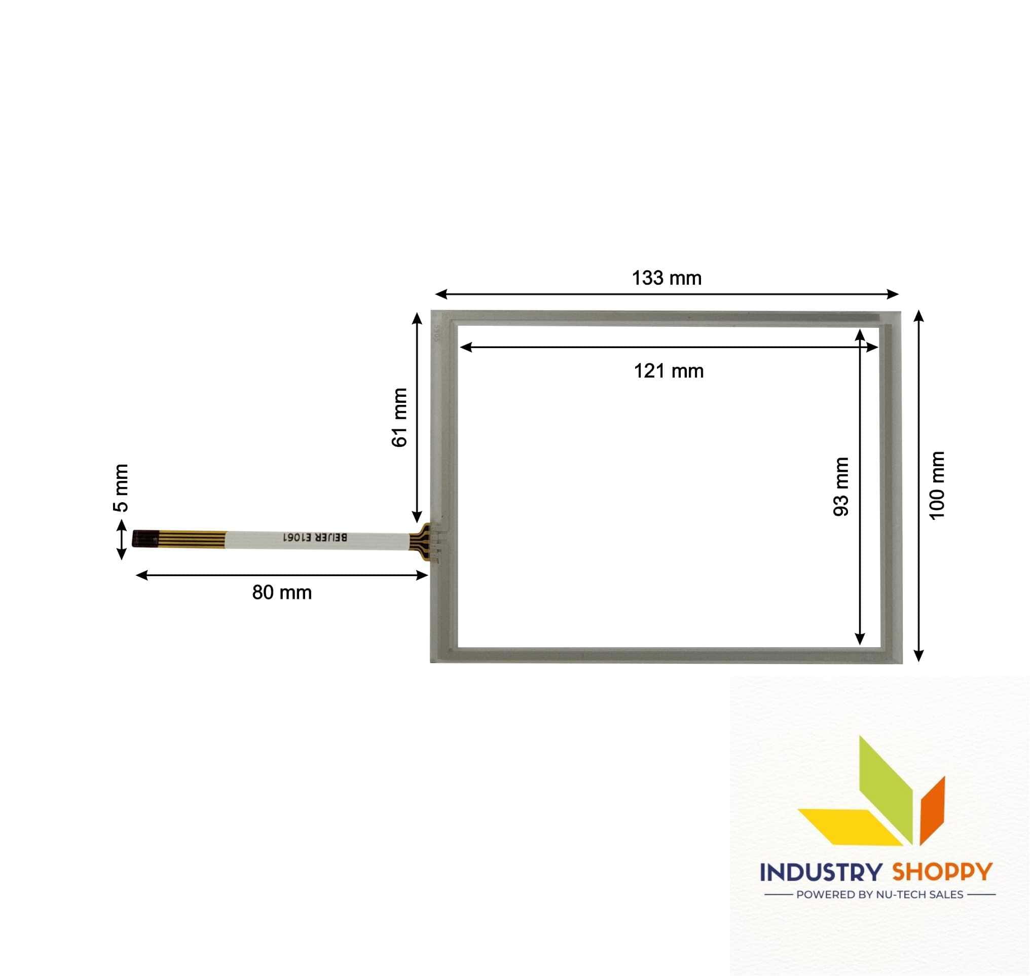 New Touch Screen for Beijer E1061 HMI Operator Panel