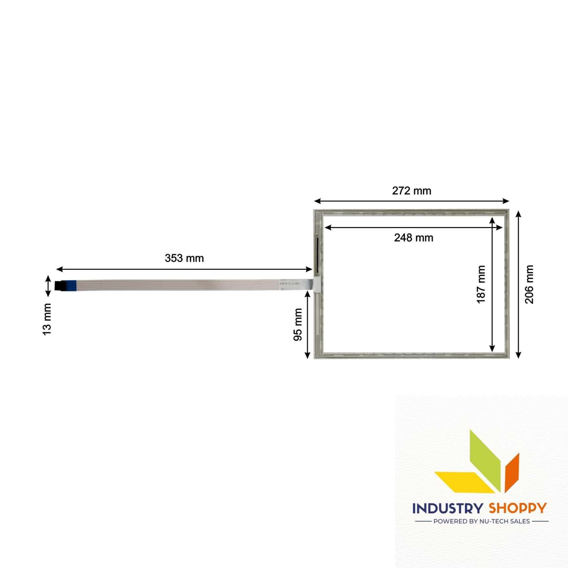 New SCN- AT-FLT12.1- Z01- 0H1-R Touch Screen