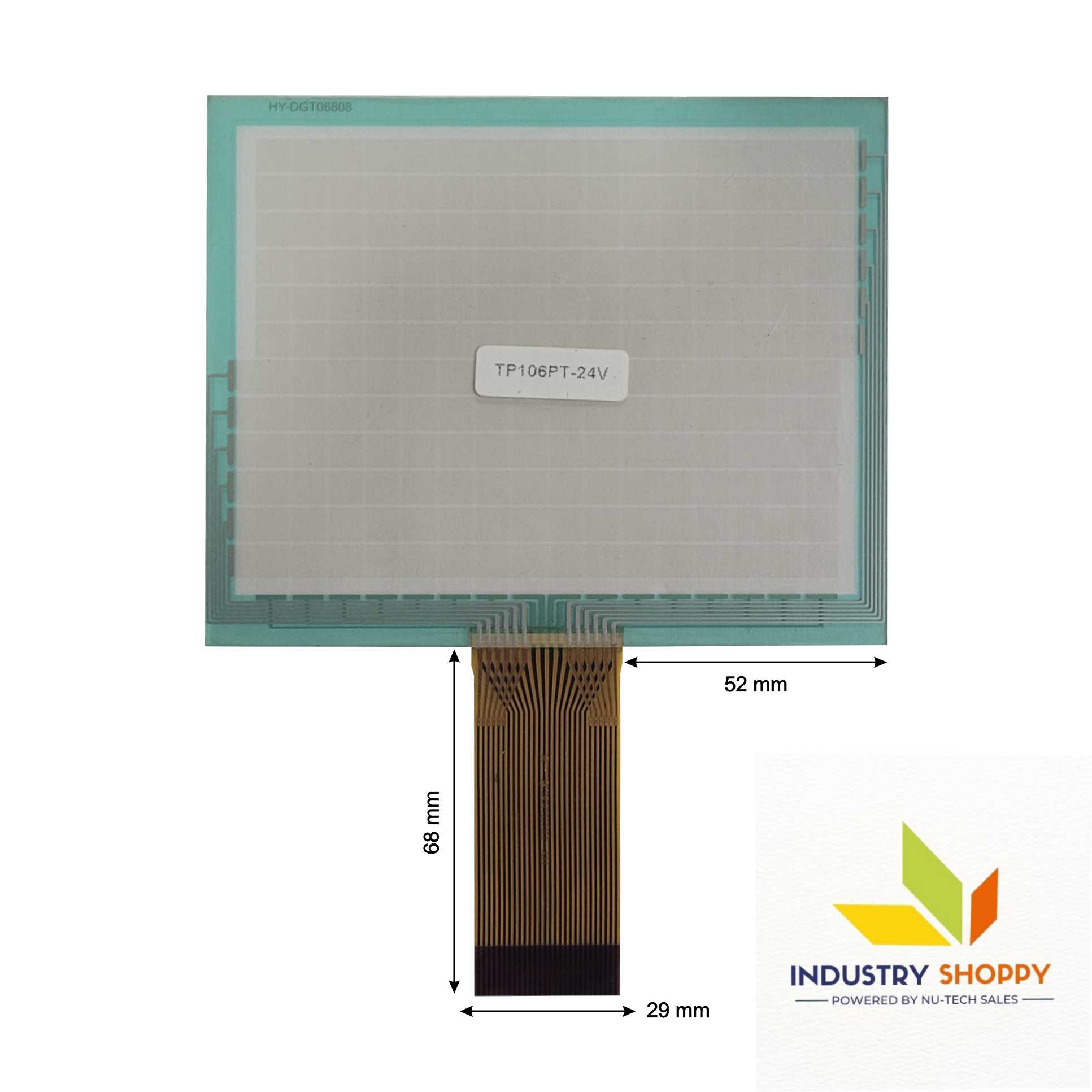 New Touch for TP106PT-24V HMI Operator Panel