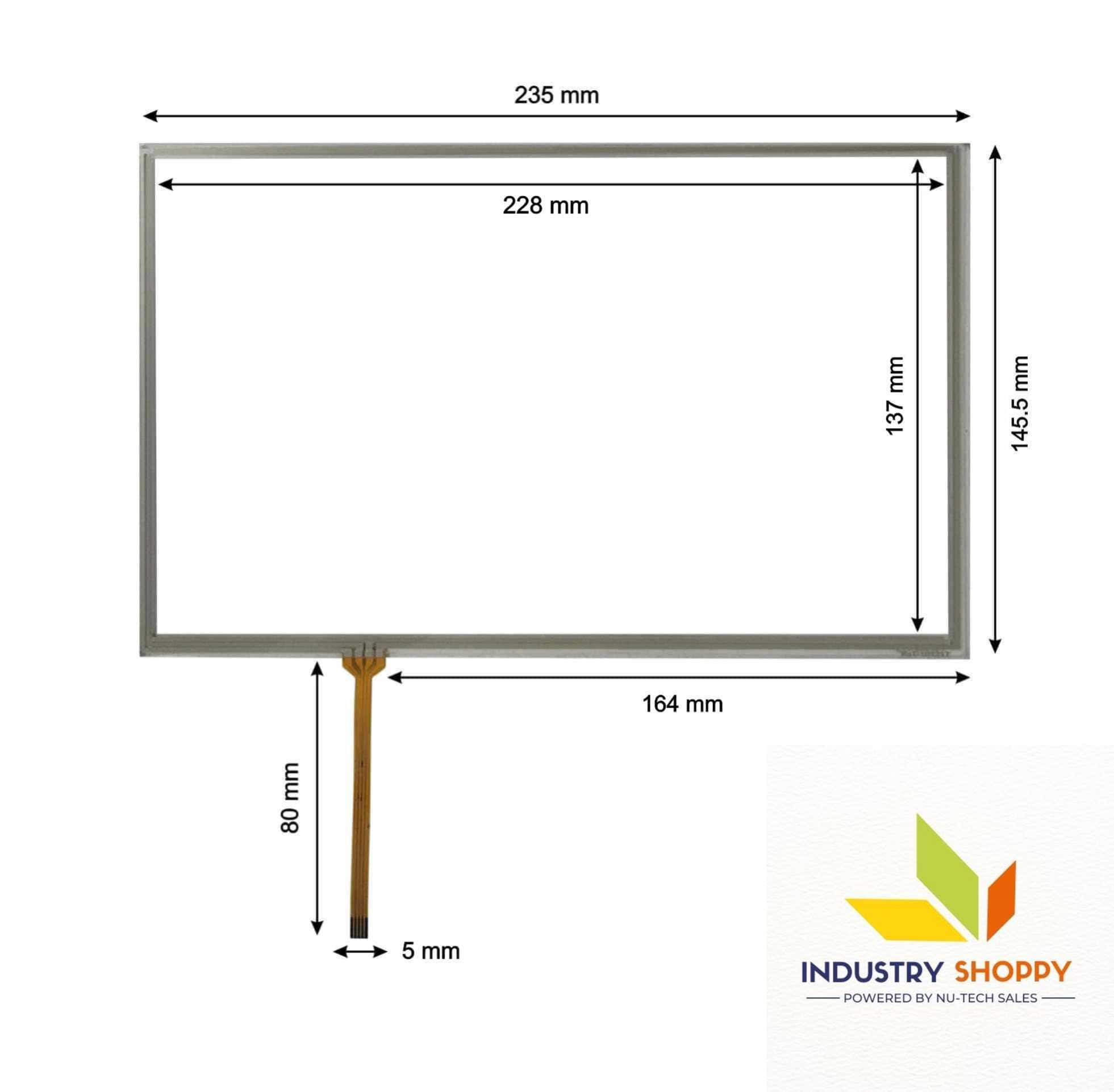 New Touch Screen for MCGS TPC1062H HMI Operator Panel