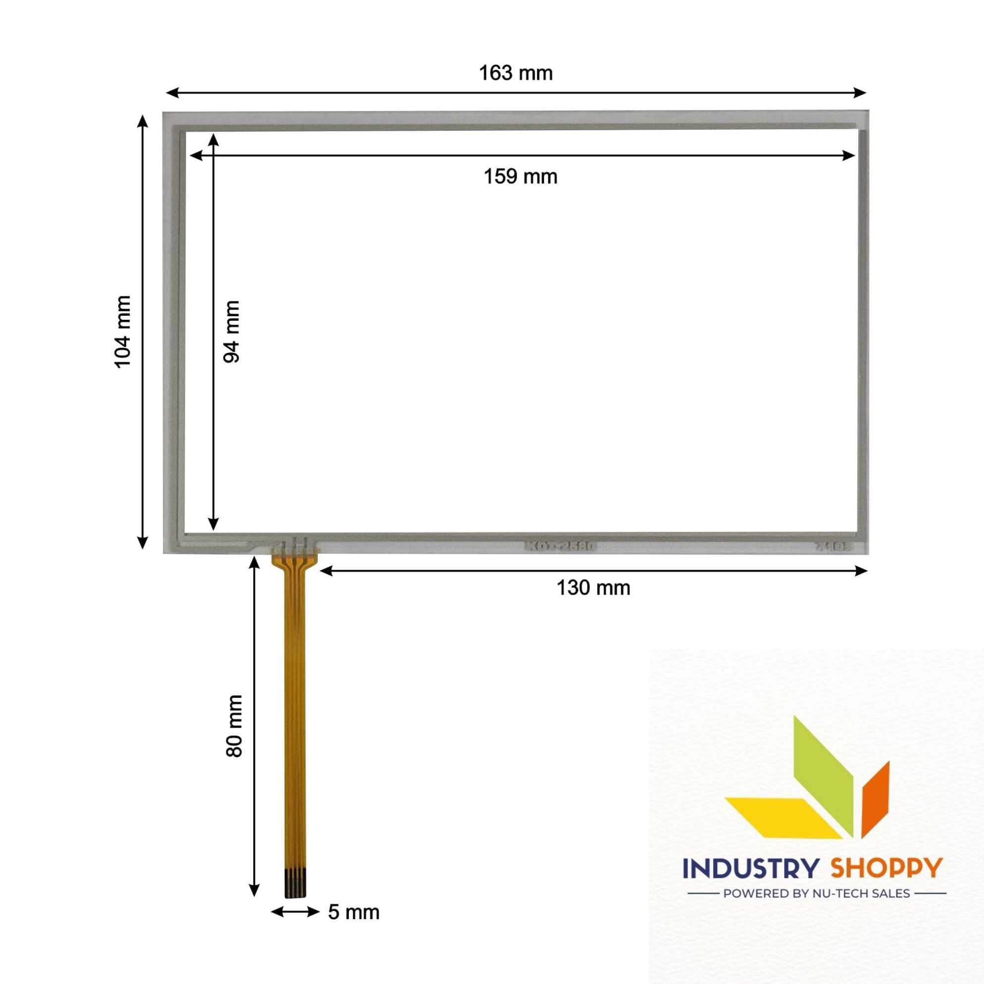 New Touch Screen for MCGS TPC7062TX(KX) HMI Operator Panel