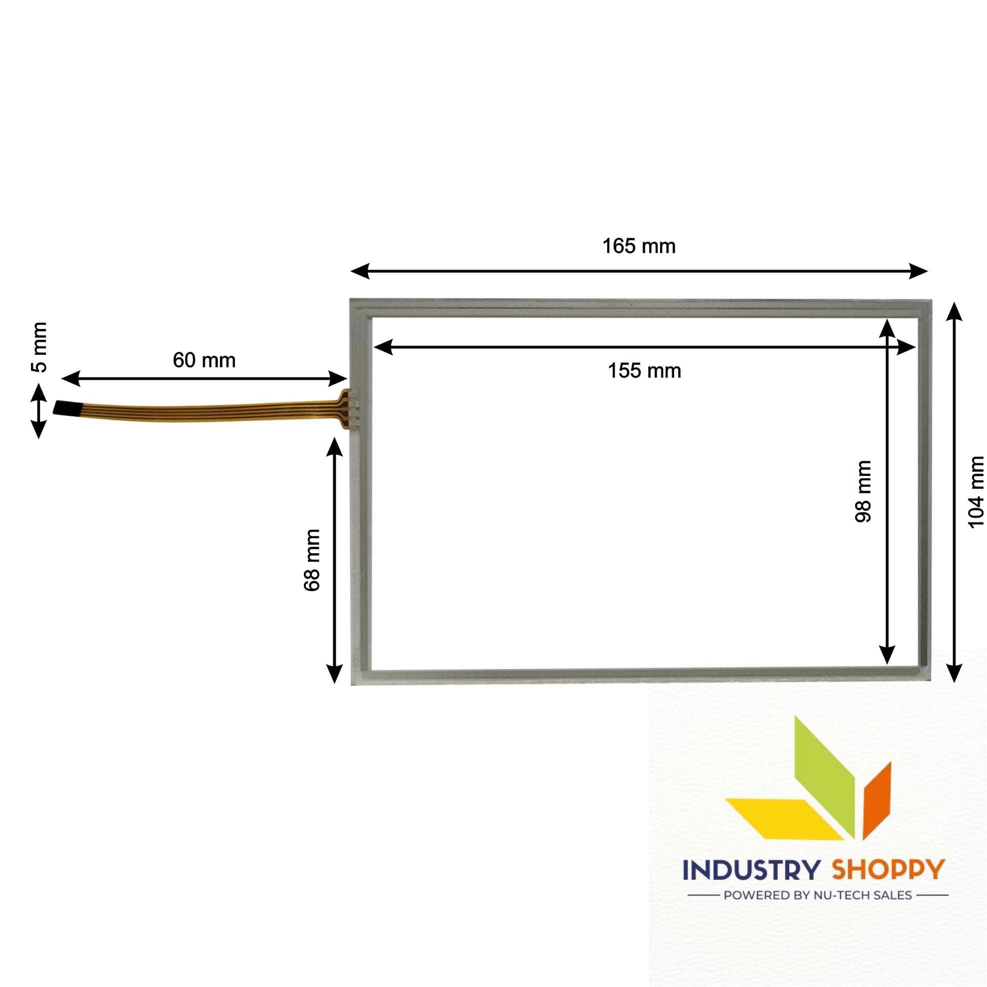 New Touch Screen for Monitouch TS1070 HMI Operator Panel