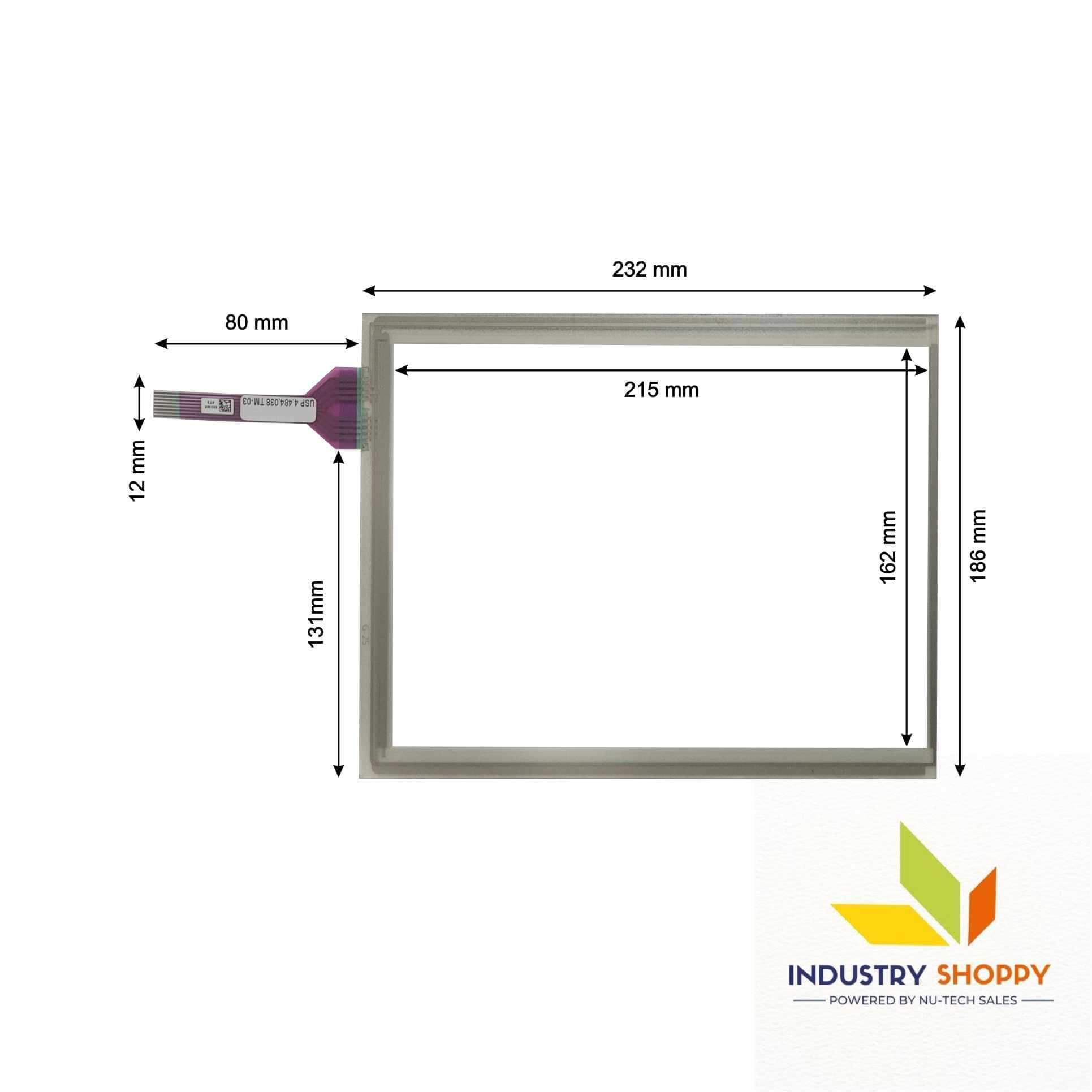 New USP 4.484.038 TM-03 Touch Screen