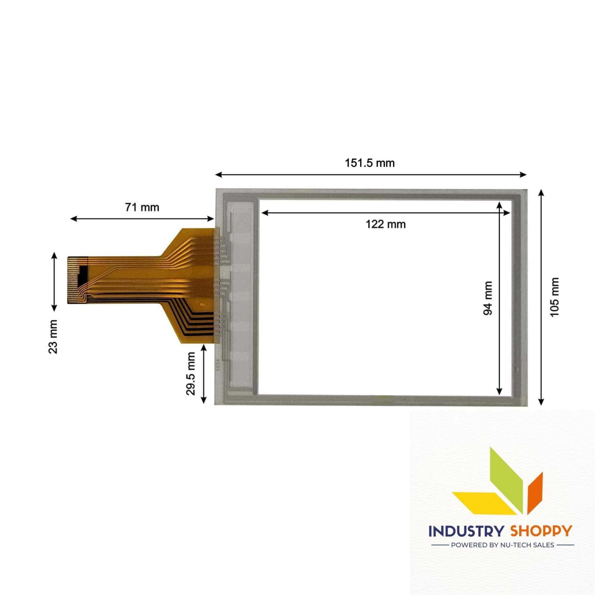 New Touch Screen for Monitouch V606EM20 HMI Operator Panel