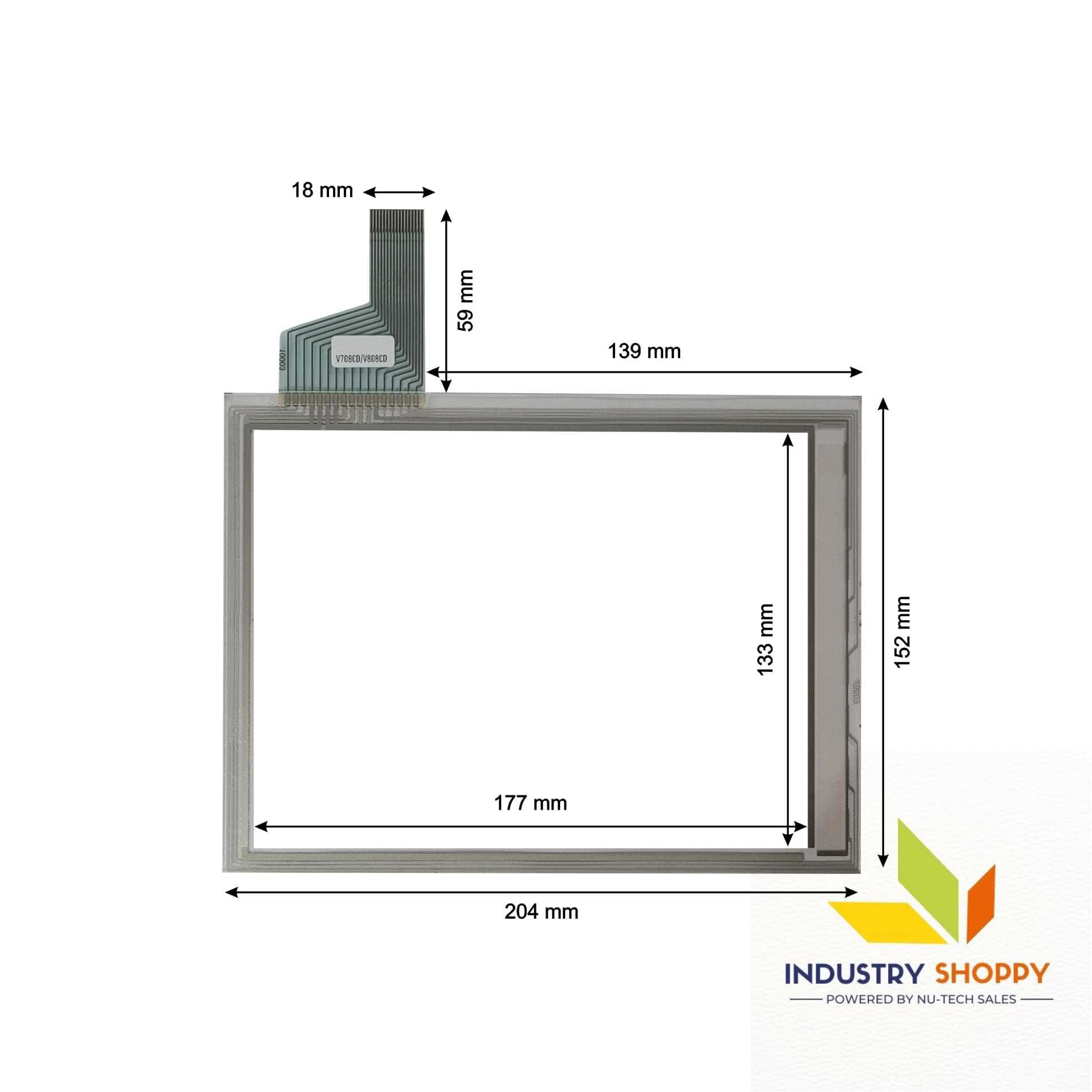 New Touch Screen for Fuji UG330H HMI Operator Panel