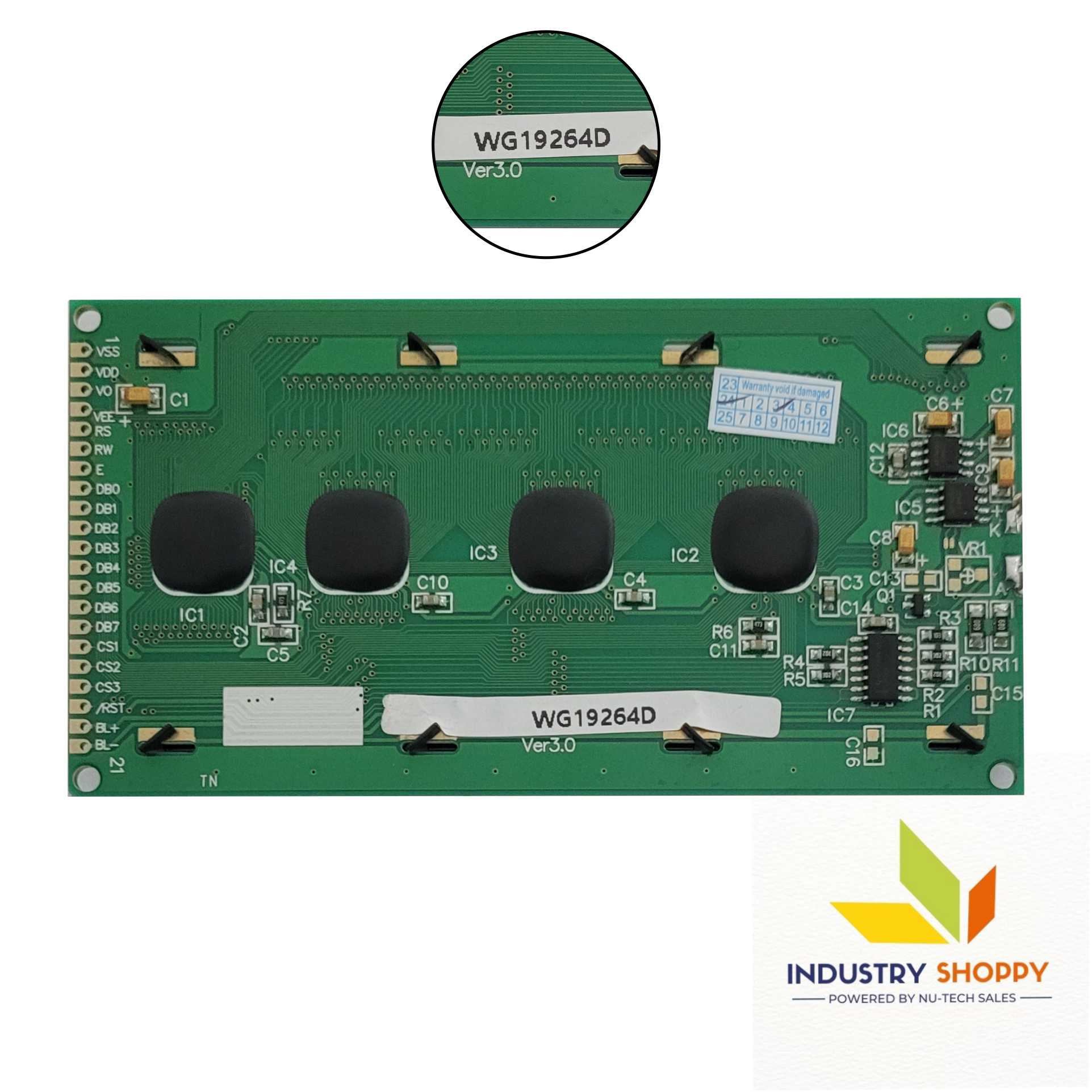 New Compatible WG19264D LCD Module