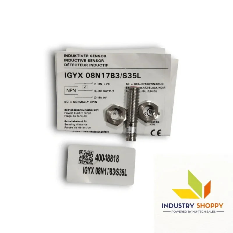 Baumer IGYX08N17B3/S35L Proximity Sensor