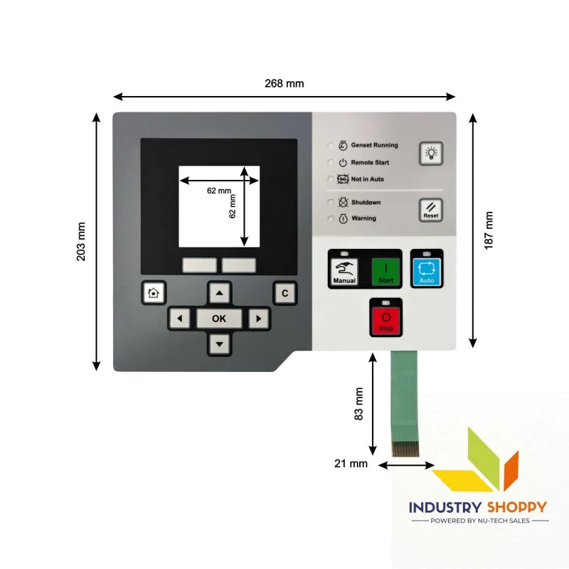 Keypad for CUMMINS HMI220 Panel