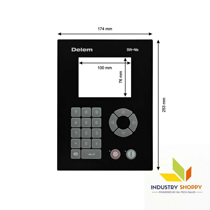Keypad for DELEM DA-41s HMI Panel