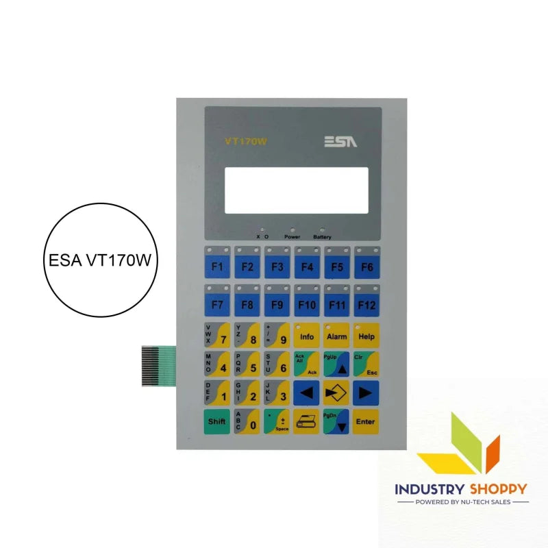 Keypad for ESA VT170W HMI Panel