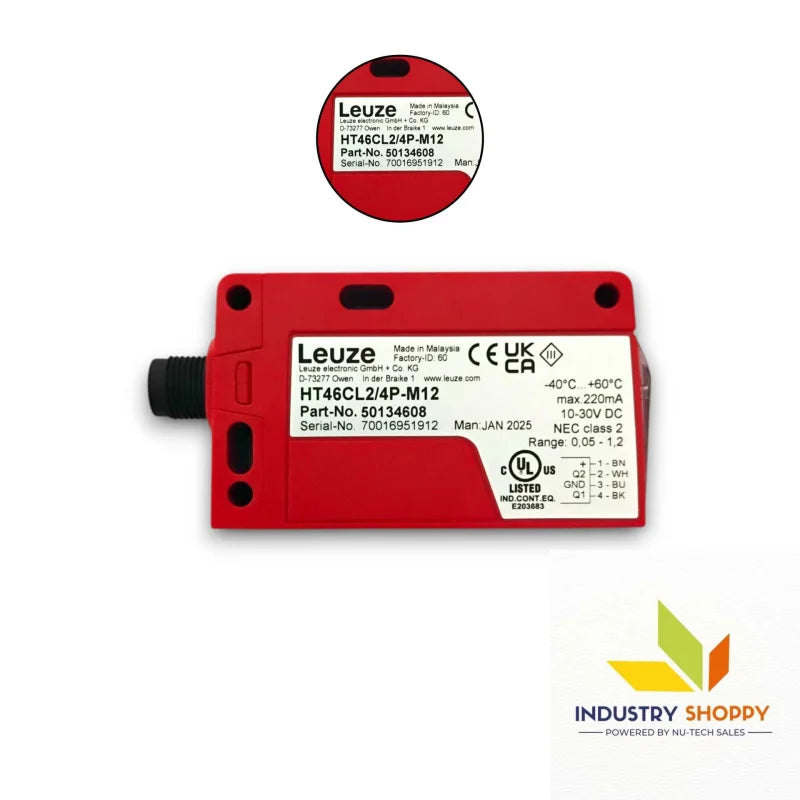 Leuze HT46CL2/4P-M12 Diffuse Sensor