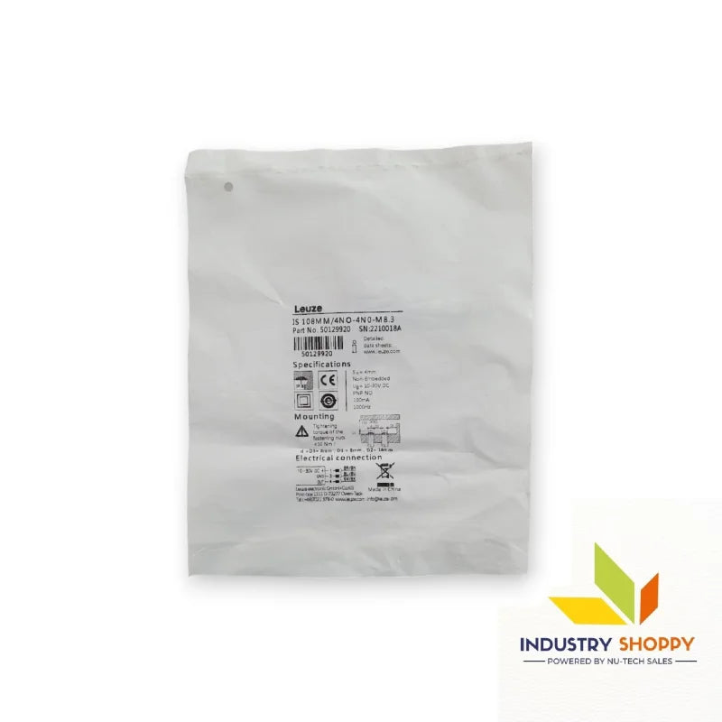 Leuze IS108MM/4NO-4N0-M8.3 Inductive Switch