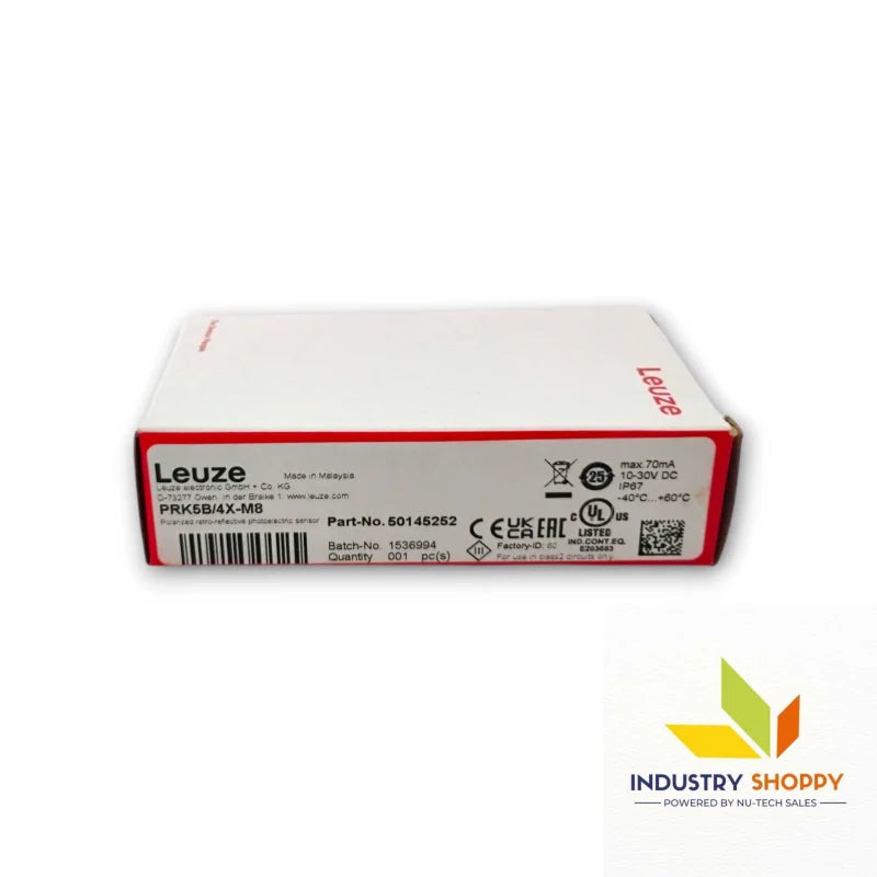 Leuze PRK5B/4X-M8 Photoelectric Sensor