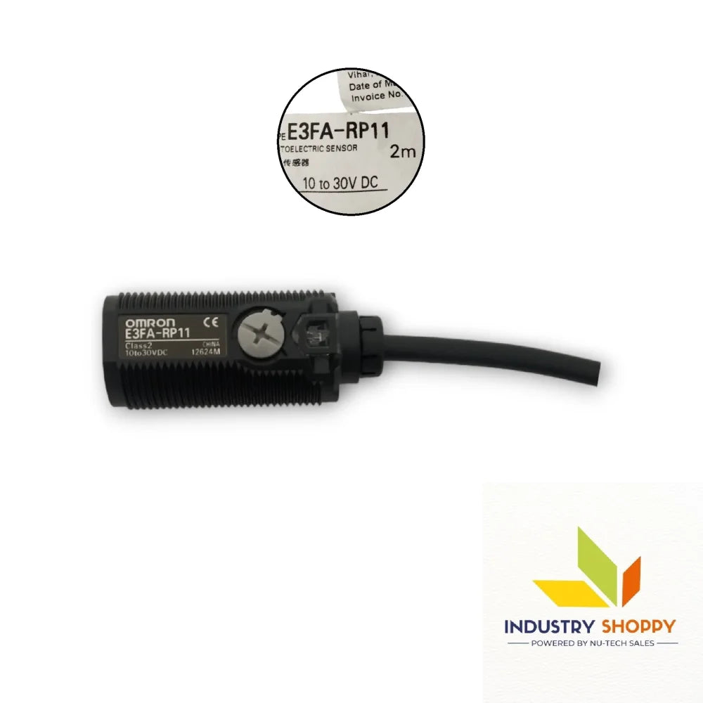 Omron E3FA-RP11 2M Photoelectric Sensor