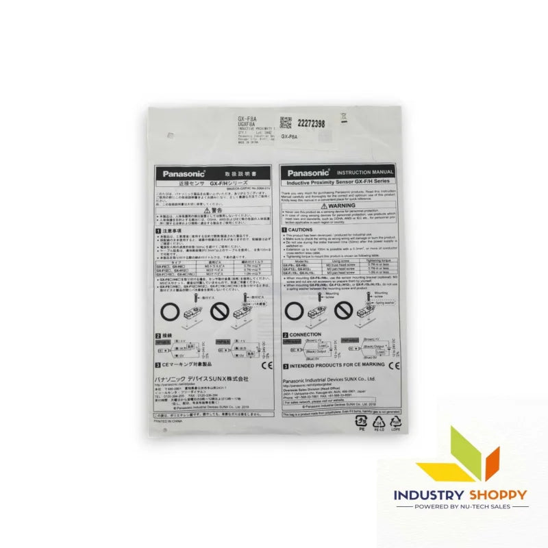 Panasonic GX-F8A Proximity Sensor