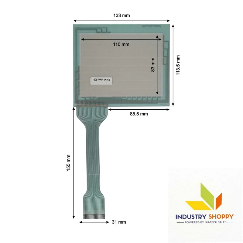 Touch Screen for Allen Bradley PanelView 600 HMI Panel