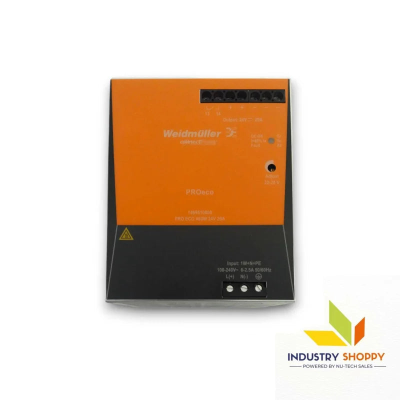Weidmuller PRO ECO 480W 24V 20A Power Supply
