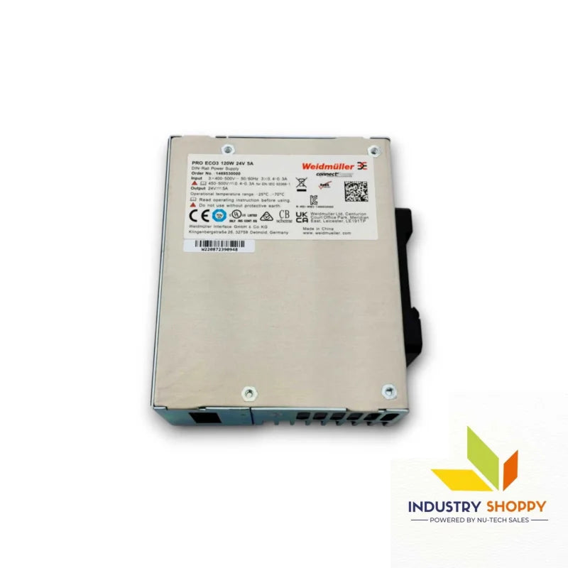 Weidmuller PRO ECO3 120W 24V 5A Power Supply
